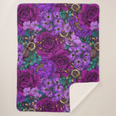 Tarantula garden 3 sherpa deken (Voorkant)