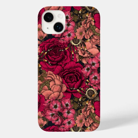 Tarantula garden 4 Case-Mate iPhone case (Achterkant)