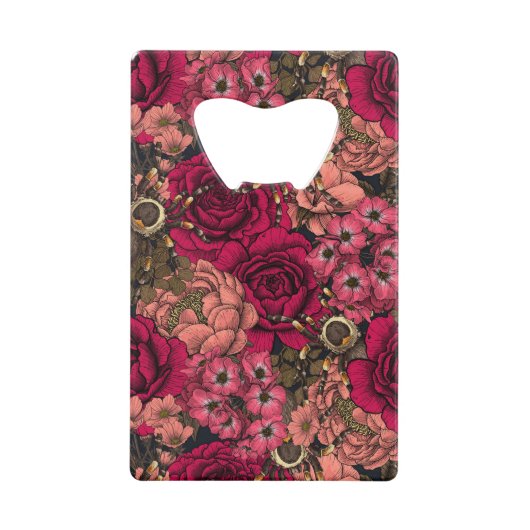 Tarantula garden 4 creditkaart flessenopener (Voorkant)