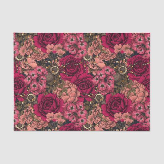 Tarantula garden 4 tissuepapier (Voorkant)