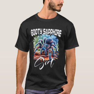 Tarantula Gooty Sapphire Sierlijke Tarantula Meisj T-shirt