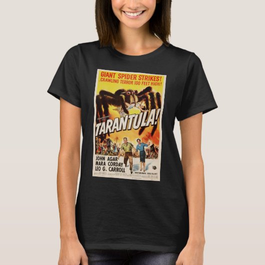  "Tarantula" horrorfilm T-shirt (Voorkant)