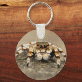 Tarantula Jumping Bird Spider geweldige accessoire Sleutelhanger (Voorkant)
