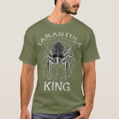 Tarantula King Tarantula Eigenaar Spider Lover T-shirt (Voorkant)