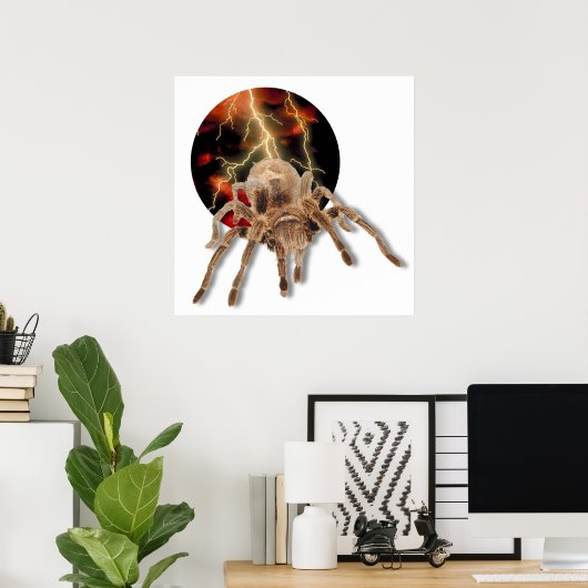 Tarantula Lightning Poster (Thuiskantoor)