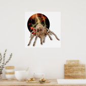 Tarantula Lightning Poster (Keuken)