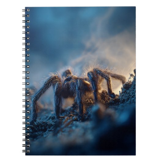 Tarantula Moonlit Terrain Notitieboek (Voorkant)