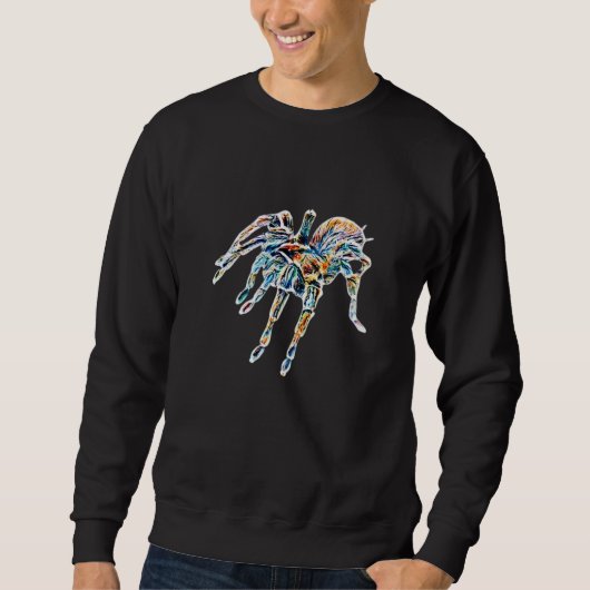 Tarantula Motif Coloful Spider Arachnid Tarantulas Trui (Voorkant)