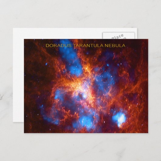 Tarantula Nebula Briefkaart (Voorkant / Achterkant)