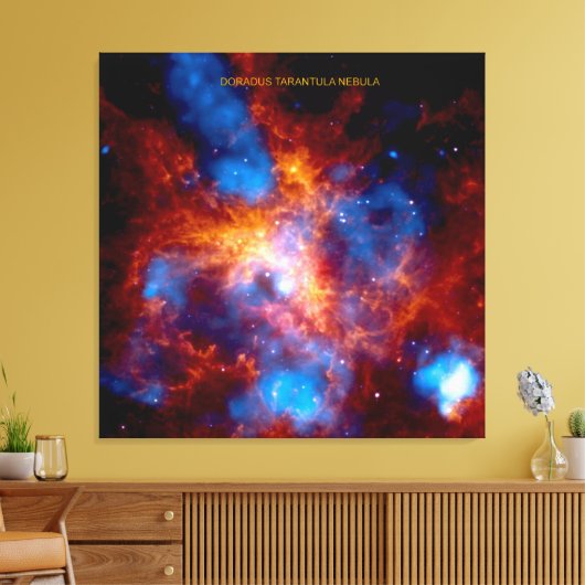 Tarantula Nebula Canvas Afdruk (Insitu (Woonkamer))