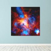 Tarantula Nebula Canvas Afdruk (Insitu (Houten vloer))