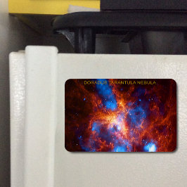 Tarantula Nebula Galaxy Brown Blue Magneet