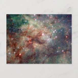 Tarantula Nebula Hubble Space Briefkaart
