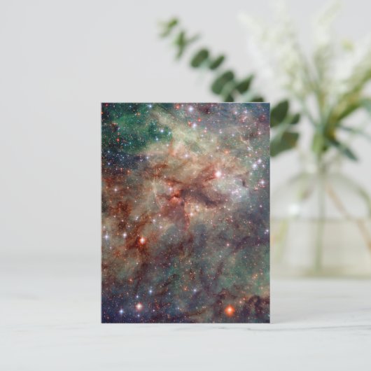 Tarantula Nebula Hubble Space Briefkaart (Staand voorkant)