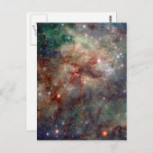 Tarantula Nebula Hubble Space Briefkaart (Voorkant / Achterkant)
