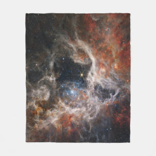 Tarantula Nebula James Webb telescope nasa sterren Fleece Deken
