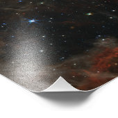 Tarantula Nebula James Webb telescope nasa sterren Foto Afdruk (Hoek)