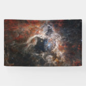 Tarantula Nebula James Webb telescope nasa sterren Spandoek (Horizontaal)