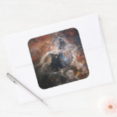 Tarantula Nebula James Webb telescope nasa sterren Vierkante Sticker (Envelop)