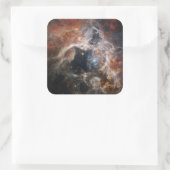 Tarantula Nebula James Webb telescope nasa sterren Vierkante Sticker (Tas)