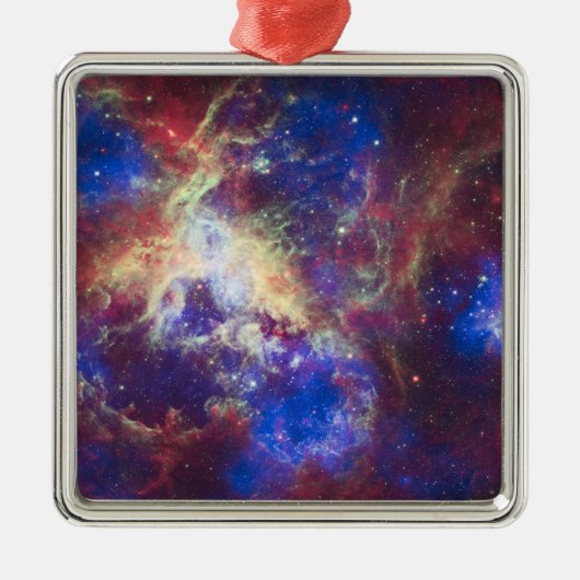 Tarantula Nebula Metalen Ornament (Voorkant)