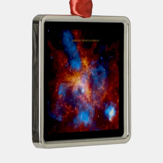 Tarantula Nebula Metalen Ornament (Rechts)