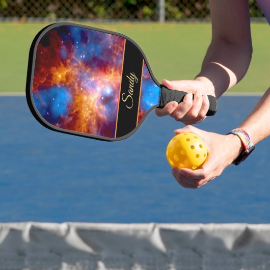 Tarantula Nebula NGC 20 Jouw naam Pickleball Paddle (Insitu)