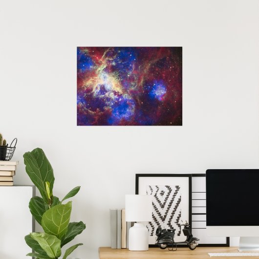 Tarantula Nebula Poster (Thuiskantoor)