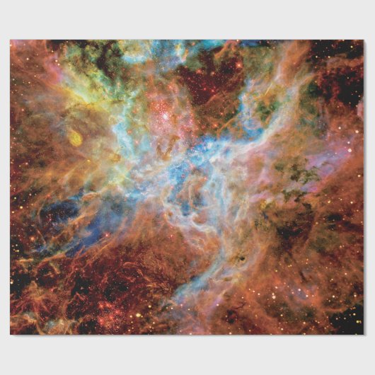 Tarantula Nebula R136 NASA Hubble Space Photo Cadeaupapier (Vlak)