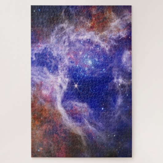 Tarantula Nebula | Röntgenfoto's en infrarood | Ru Legpuzzel (Verticaal)