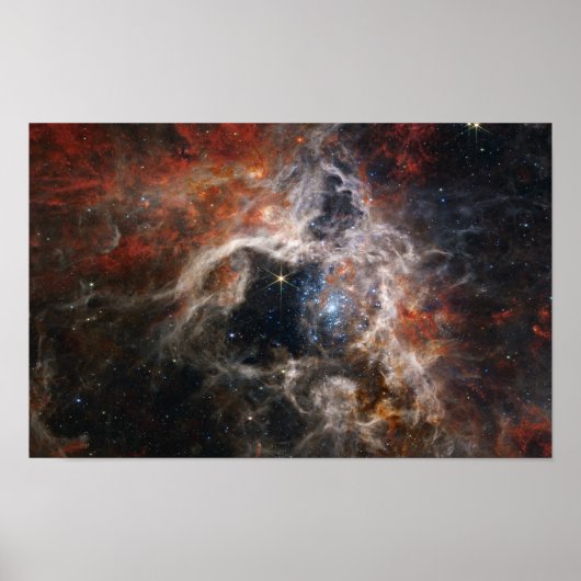 Tarantula Nebula Space Afbeelding Poster (Voorkant)