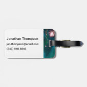 Tarantula Nebula Star Cluster Galaxy Afbeelding Bagagelabel (Achterkant horizontaal)