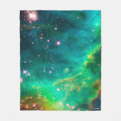 Tarantula Nebula Star Cluster Galaxy Afbeelding Fleece Deken (Voorkant)