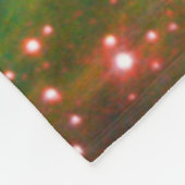 Tarantula Nebula Star Cluster Galaxy Afbeelding Fleece Deken (Hoek)