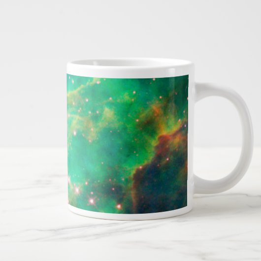 Tarantula Nebula Star Cluster Galaxy Afbeelding Grote Koffiekop (Rechts)