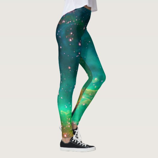Tarantula Nebula Star Cluster Galaxy Afbeelding Leggings (Rechts)