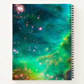 Tarantula Nebula Star Cluster Galaxy Afbeelding Notitieboek (Achterkant)