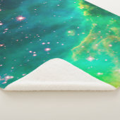 Tarantula Nebula Star Cluster Galaxy Afbeelding Sherpa Deken (3/4)