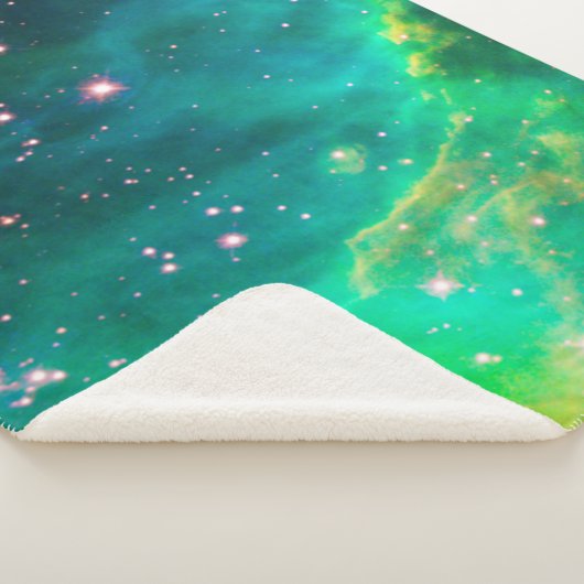 Tarantula Nebula Star Cluster Galaxy Afbeelding Sherpa Deken (3/4)