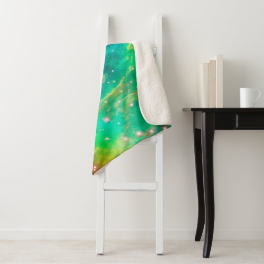 Tarantula Nebula Star Cluster Galaxy Afbeelding Sherpa Deken (In situ)