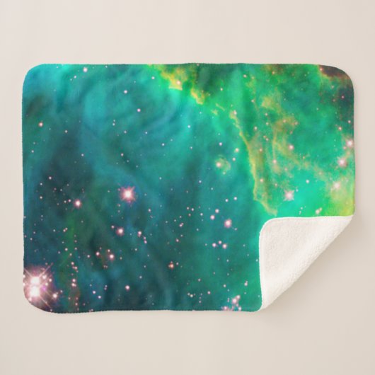 Tarantula Nebula Star Cluster Galaxy Afbeelding Sherpa Deken (Voorkant (horizontaal))