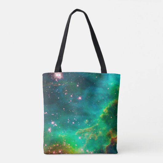 Tarantula Nebula Star Cluster Galaxy Afbeelding Tote Bag (Achterkant)