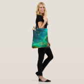 Tarantula Nebula Star Cluster Galaxy Afbeelding Tote Bag (Op model)