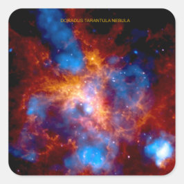 Tarantula Nebula Vierkante Sticker