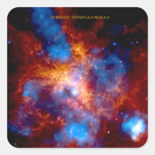 Tarantula Nebula Vierkante Sticker
