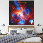 Tarantula-nevel Canvas Afdruk (Insitu (Slaapkamer))