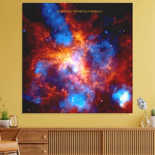 Tarantula-nevel Canvas Afdruk (Insitu (Woonkamer))