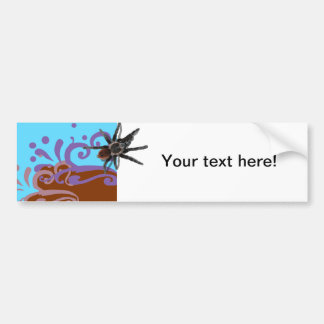 Tarantula op aanpasbare autobumperstickers bumpersticker