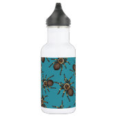 Tarantula op blauw waterfles  (Rechts)