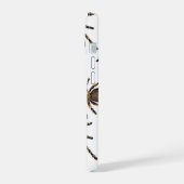 Tarantula op wit iPhone 15 case (Linkerkant)